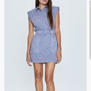 Women's Blue Sleeveless Dress